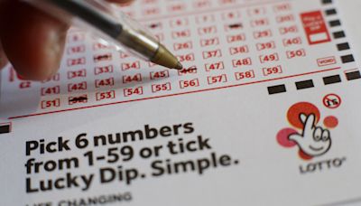 Wednesday’s Lotto jackpot estimated at £5.2m after no weekend winners
