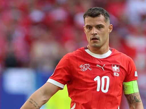 Granit Xhaka reveals he played in England defeat through injury