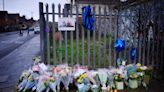 Tributes laid at scene where teenage boys were stabbed to death in Bristol