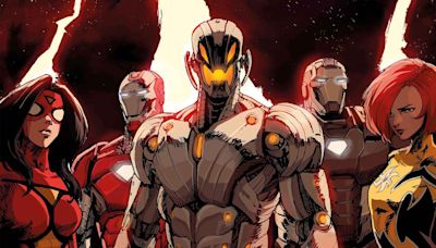 Iron Man is leading a new West Coast Avengers team that will try to turn Ultron into a hero