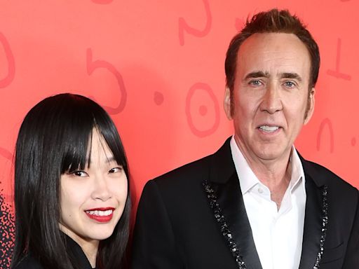 Nicolas Cage, 60, is joined by wife Riko, 28, in rare outing together