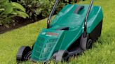 Bosch lawnmower sold on Amazon is perfect for smaller lawns