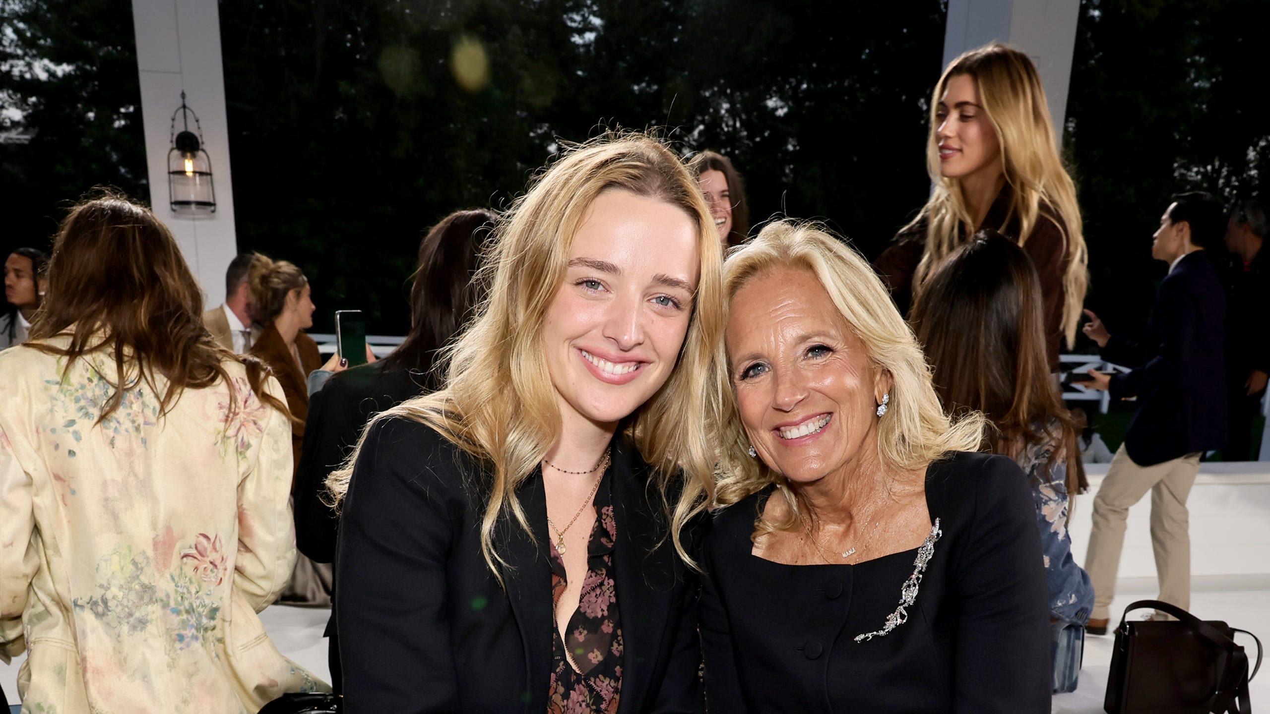 Finnegan Biden Joined Her Grandmother at Ralph Lauren's Spring 2025 Show