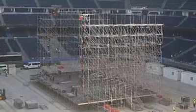El Bernabéu se prepara para acoger su primer concierto tras la remodelación