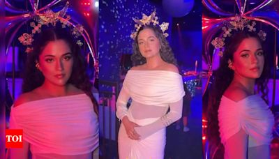 Watch: Anjali Merchant dazzles at ‘exclusive London party’ for Anant Ambani-Radhika Merchant overseas celebrations | Hindi Movie News - Times of India