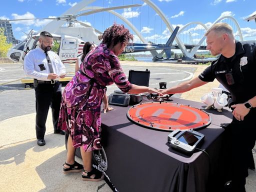 DC police takes to air with new helicopter, drones to fight crime