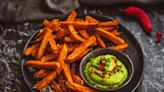 Healthy and crispy air fryer sweet potato fries recipe