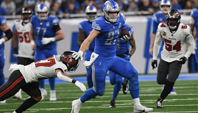 Lions' Sam LaPorta misses practice; Terrion Arnold, Kevin Zeitler leave early with injury