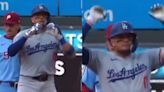 Na liga de beisebol dos EUA, jogador do Los Angeles Dodgers comemora ponto com coreografia viral de Pabllo Vittar