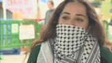 "I'm happy I was part of history," pro-Palestinian protester proud of activism despite threat of arrest