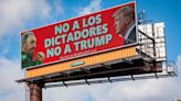 ‘No to dictators, no to Trump’: Billboard on Palmetto draws outrage, agreement in Miami