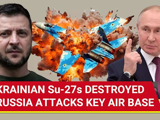 Russia Bombs Ukraine's Myrhorod Air Base, Wipes Out Su-27 Jets; 'Iskander Hellfire...' | International - Times of India Videos