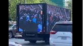 Toronto police investigating ad truck displaying anti-Muslim messaging | CBC News