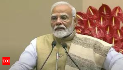 PM Modi unveils four bio-gas units in Assam, launches several projects in Jharkhand | India News - Times of India