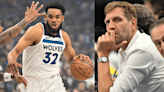 'Greatest Shooting Big Man of All Time?' KAT Puts Up Stinker with Dirk Nowitzki Sitting Courtside