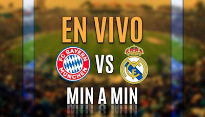 Bayern Munich vs Real Madrid EN VIVO. Semifinal Champions League 2024