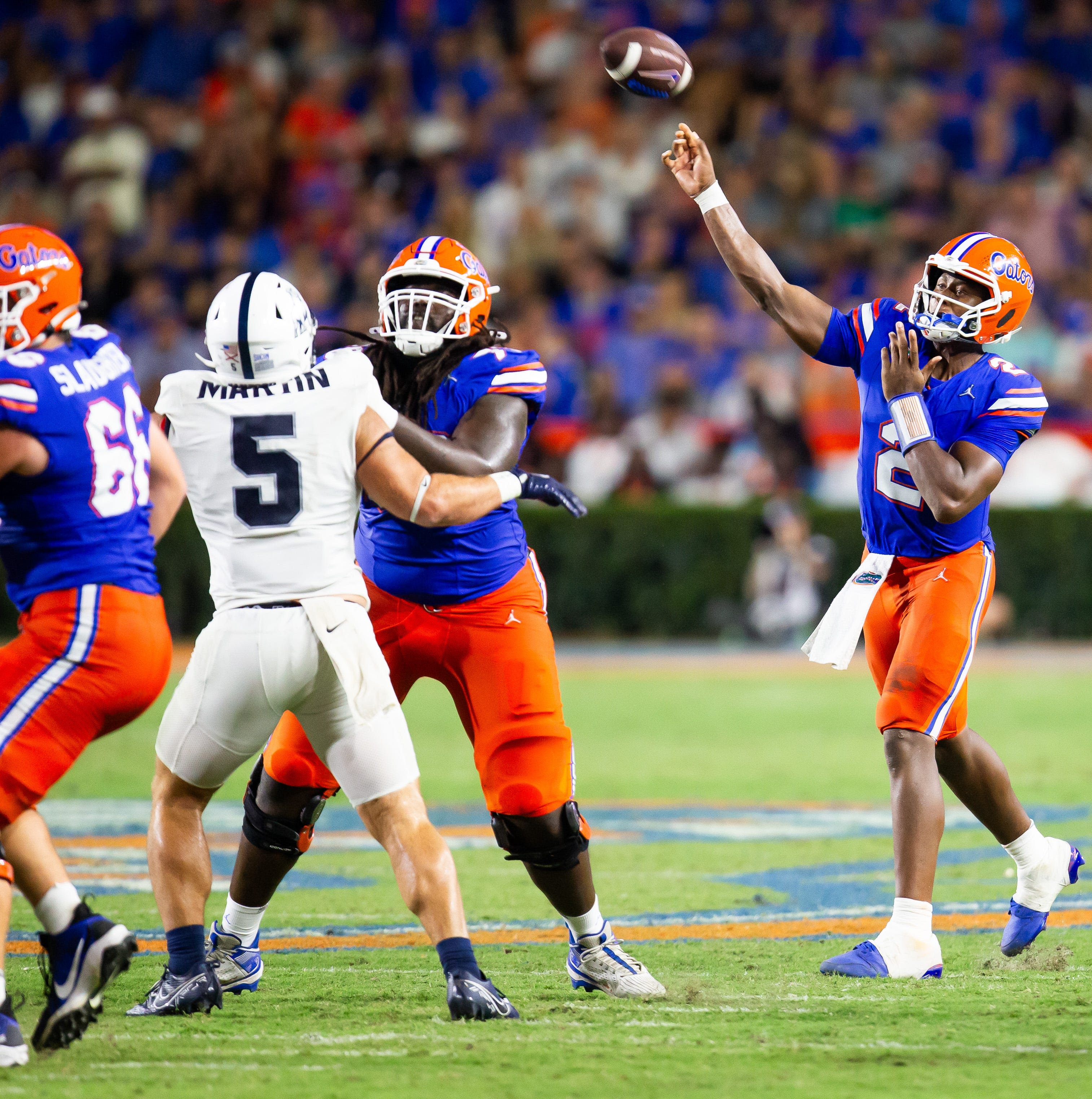 Florida football QB DJ Lagway confident and other things learned from UF's 45-7 win over Samford