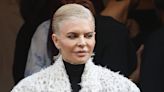 Lisa Rinna, 60, debuts platinum blonde hair at the Balenciaga PFW show