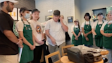 Starbucks union workers in South Carolina confronted a manager on video. Employees say the company suspended them and closed the store