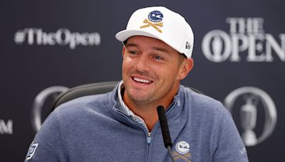 Great entertainer DeChambeau concentrates on the golf at Troon