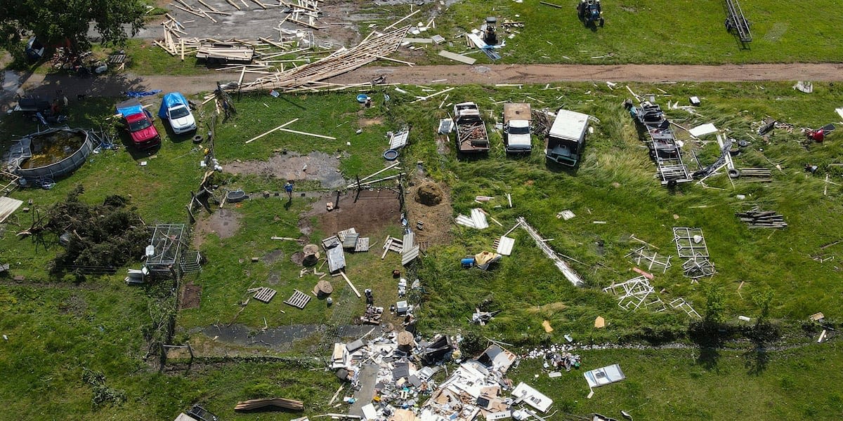 Latest deadly weather in US kills at least 20 as storms carve path of ruin across multiple states