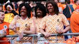 Holland fans are accused of doing 'blackface'