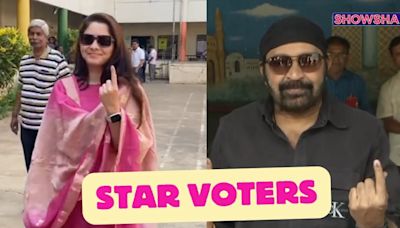 Sonalee Kulkarni, Telugu Actor Dr Rajasekhar Step Out To Cast Their Votes; WATCH - News18