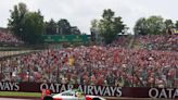 Vettel drives Senna's car at Imola in emotional tribute