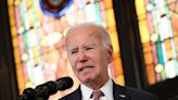 Biden, at site of white supremacist murders, warns of Trump-led extremism