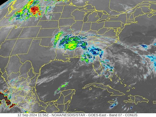 Storm tracker: See latest details on Tropical Depression Francine, projected path of storm