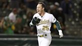 A's outfielder Rooker earns AL Player of the Week for power outburst