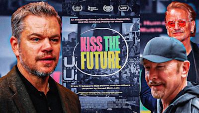 Matt Damon's 'reluctant' U2-Kiss the Future admission