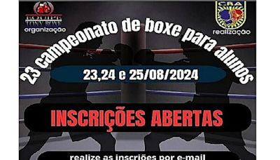 Vem aí mais um Campeonato de Boxe Para Alunos