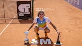 Collarini, el campeón del Challenger de Tucumán, consiguió su primer título desde que fue papá