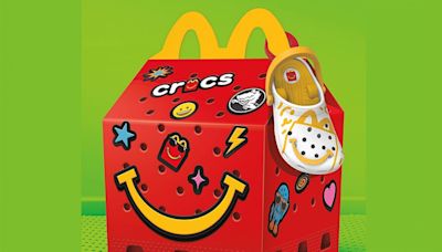 McDonald's teams up with Crocs for special Happy Meal toy