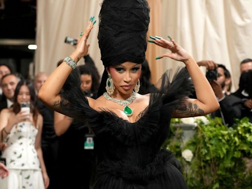 Cardi B Defends Met Gala Carpet Flub On Chinese Gown Designer