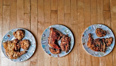 I tried fried-chicken recipes from Guy Fieri, Ina Garten, and Alton Brown, and the best called for pickle juice and hot sauce