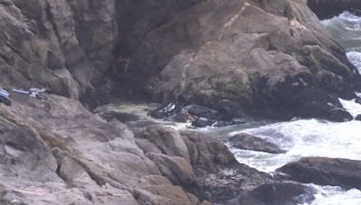 3 crash victims ID'd by coroner after car goes over cliff at Devil's Slide in San Mateo Co.