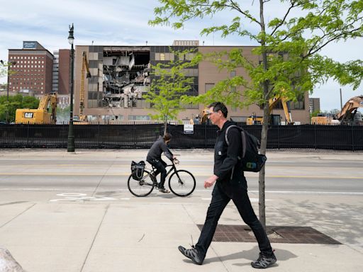 Demolition underway to make room for $2.2B Henry Ford Hospital expansion in Detroit