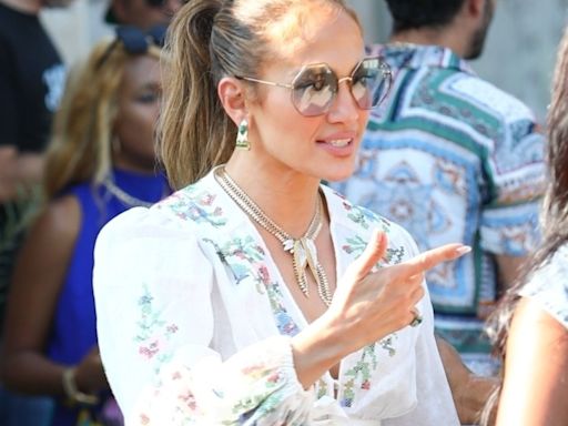 J-Lo wows in playsuit as she celebrates 55th birthday in NYC without Ben