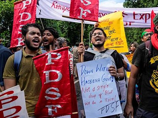 Bangladeshi students in India worried about kin in violence-hit motherland