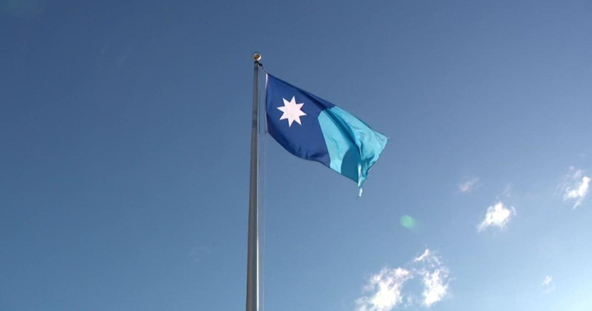 Minnesota's new state flag is flying high on this year's Statehood Day
