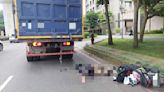 淡水死亡車禍！ 28歲騎士遭大車當場輾斃