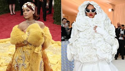 Rihanna is the undisputed queen of Met Gala fashion. Here are all the looks she's worn.