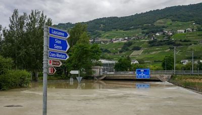 Sieben Tote nach Unwettern in Frankreich und Schweiz - Überschwemmungen auch in Italien