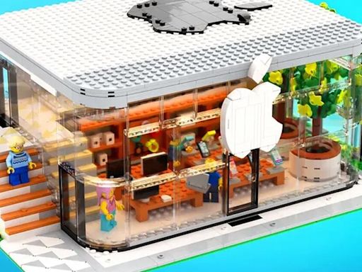 Descubra una Apple Store de Lego: tecnología y creatividad en un mismo lugar