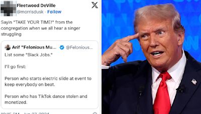 28 Laugh-So-You-Don't-Cry Jokes About Donald Trump's Weird "Black Jobs" Comment