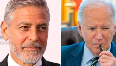 "Necesitamos otro candidato": George Clooney pide a Joe Biden renunciar a su candidatura