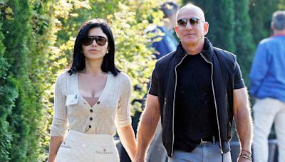 Jeff Bezos and Lauren Sánchez Hold Hands at Annual Conference Known as 'Summer Camp for Billionaires'