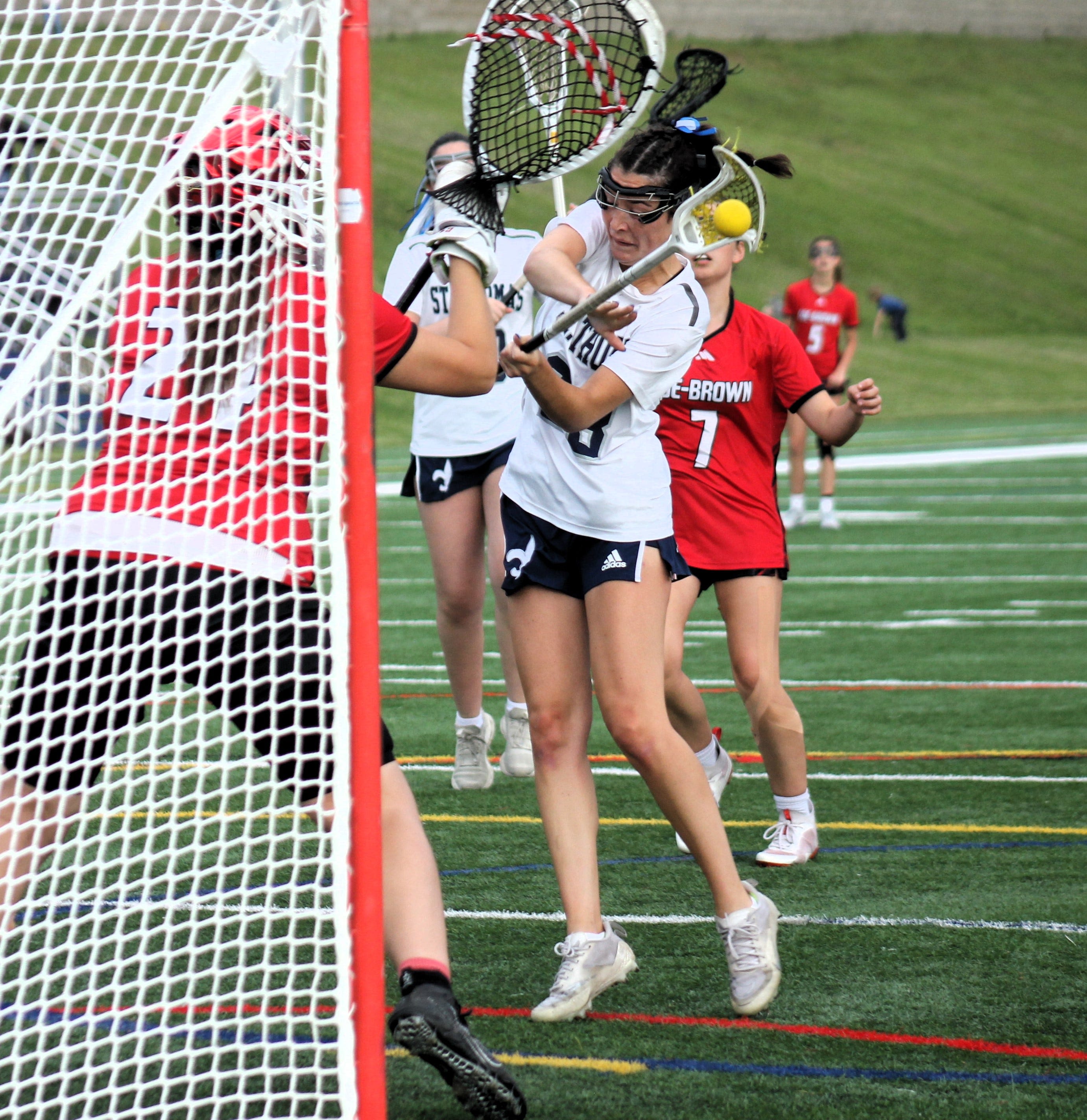 Top-seeded St. Thomas Aquinas advances to Division III girls lacrosse semifinals